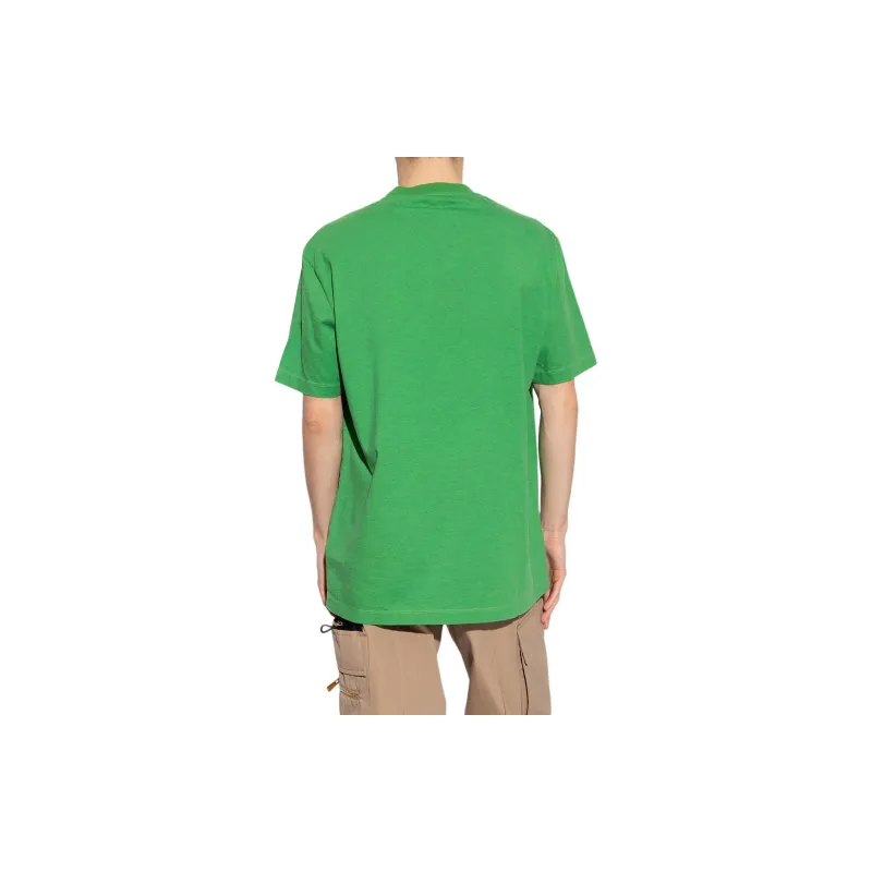 VERSACE T-Shirts Men Green-2