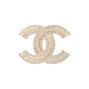 CHANEL Brooches Women's Gold