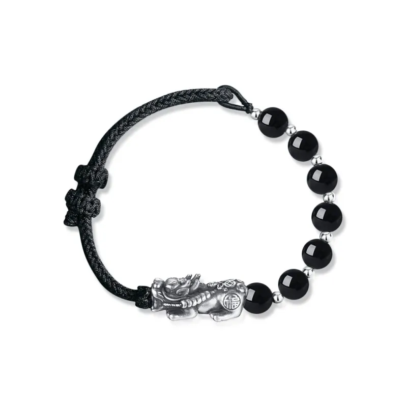 Crafts Women's Jade Bracelets Unisex Black-0