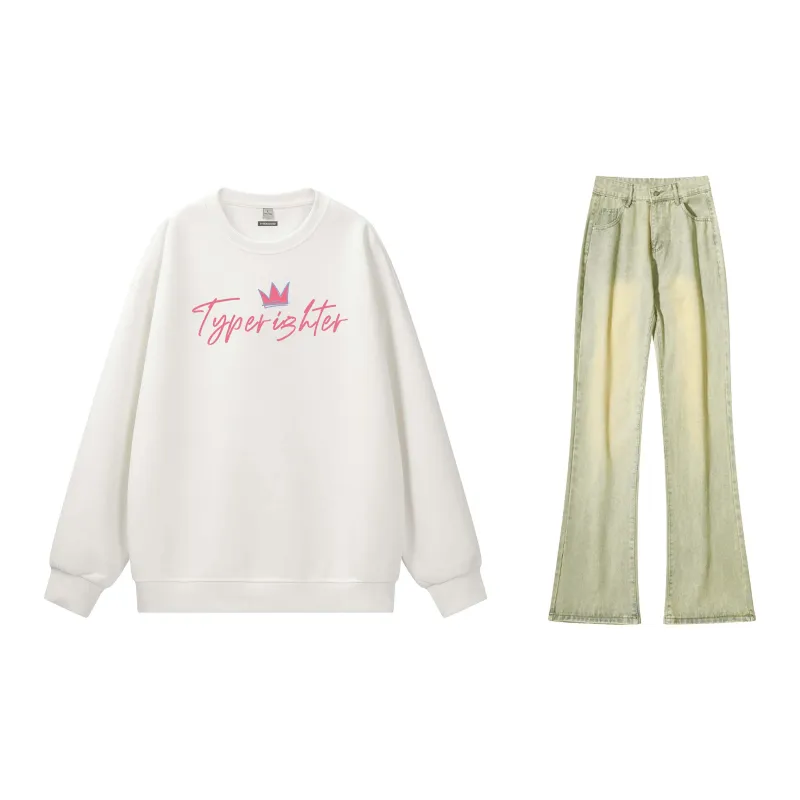 TYPERIGHTER Sweatshirt Set Unisex-20