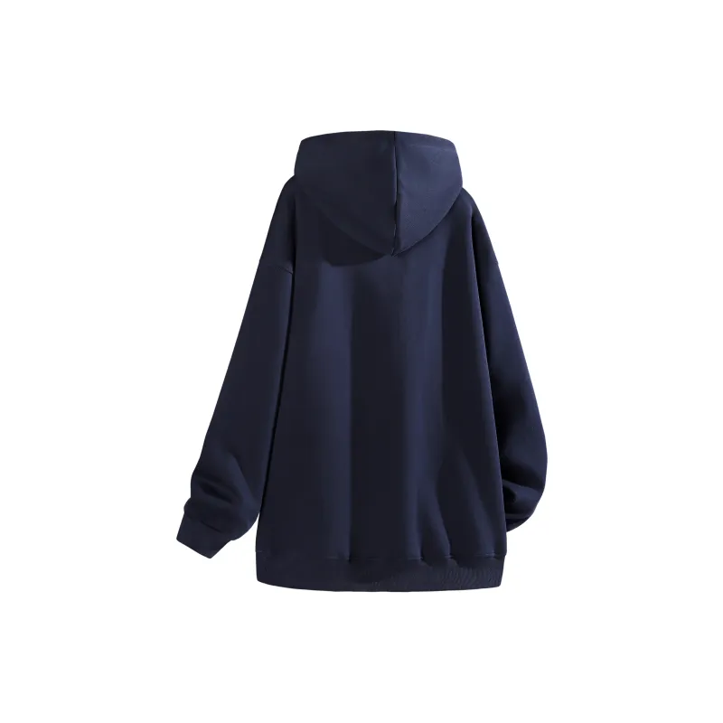 KW Thickened And Fleece Lined Sweatshirt Unisex-9