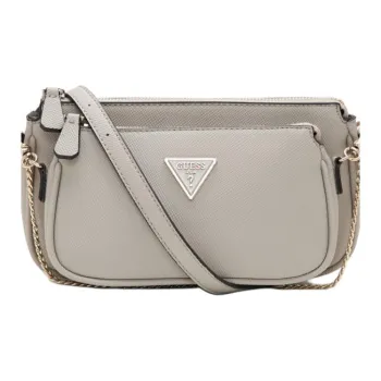 GUESS Artificial Leather Handbag Shoulder Bag Crossbody Bag Medium Size Women's Taupe