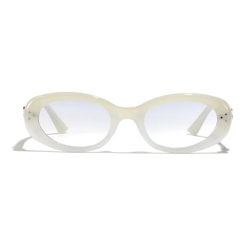 KENMO Injection Molded Oval Sunglasses Unisex-5