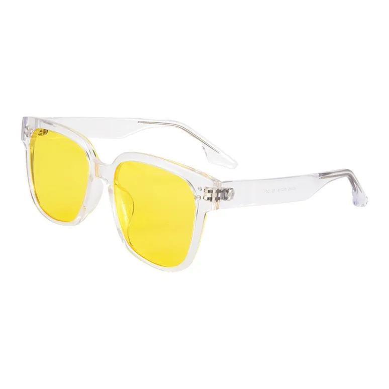 MUZU TR90 Square Sunglasses Unisex-0