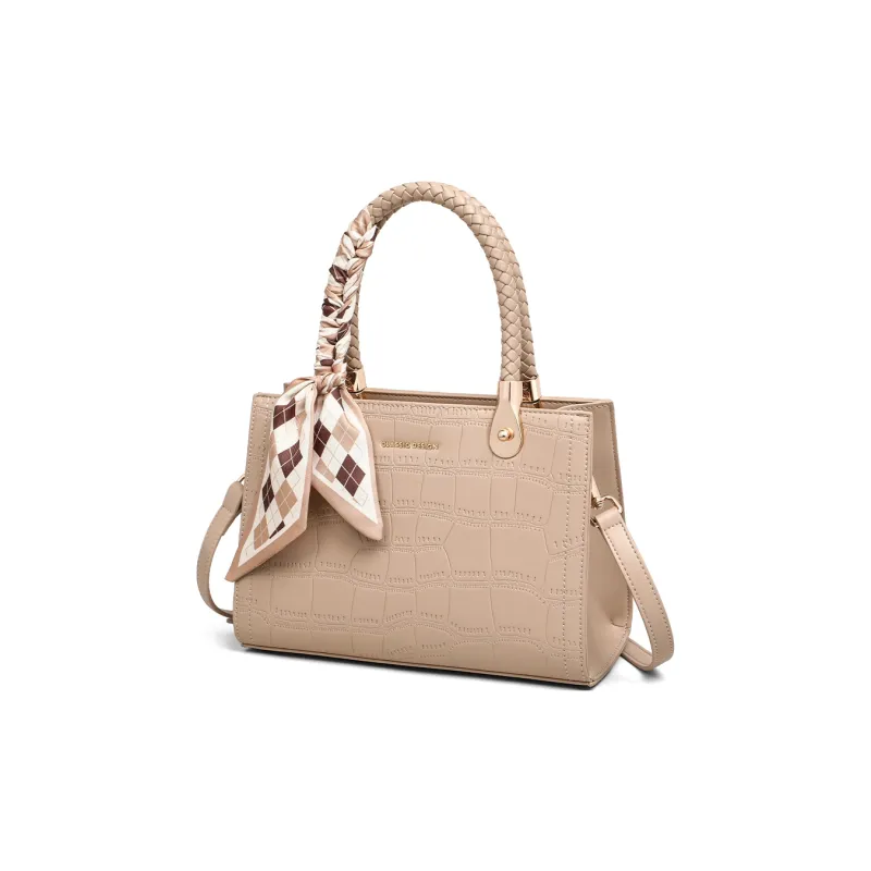 COMELY Cow Leather Handbag, Shoulder Bag, Crossbody Bag Regular Women's Khaki-1