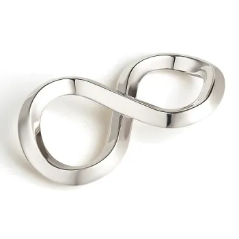 HERMES Scarf Ring Women's Silver