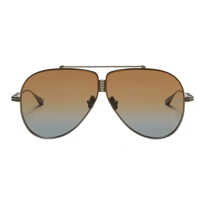 Valentino Garavani Eyewear Rockstud Pilot frame Sunglasses-1