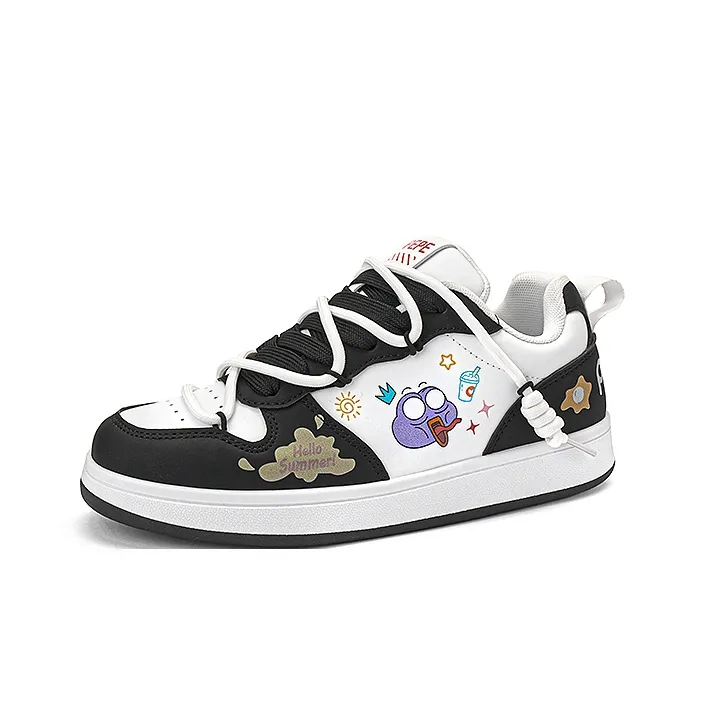 Pepe The Frog Skateboard Shoes Unisex-4