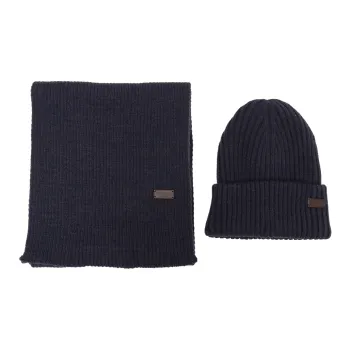 BARBOUR Knit Scarves Men's Blue