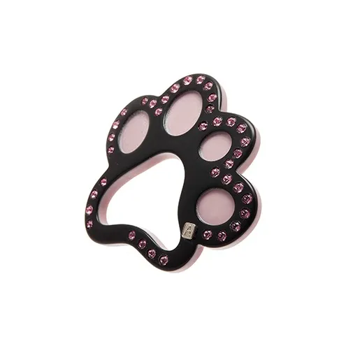 ALEXANDRE DE PARIS Cute Teddy Bear Edge Clip Hair Accessory Headpiece Women's-5