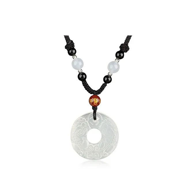 MOONS FAME Agate Necklaces Unisex-0