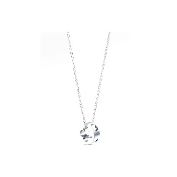 LOUIS VUITTON Empreinte Series Necklaces Women's Silver