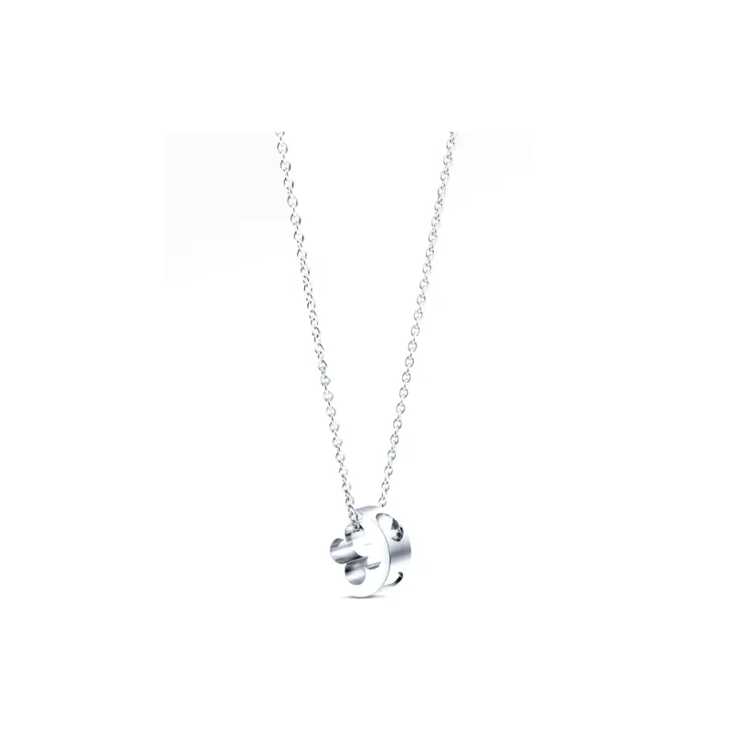 LOUIS VUITTON Empreinte Series Necklaces Women's Silver-0