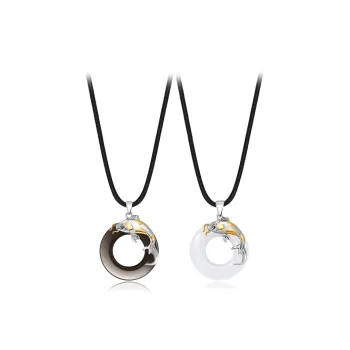 Inkopper Leather Cord Necklaces Unisex