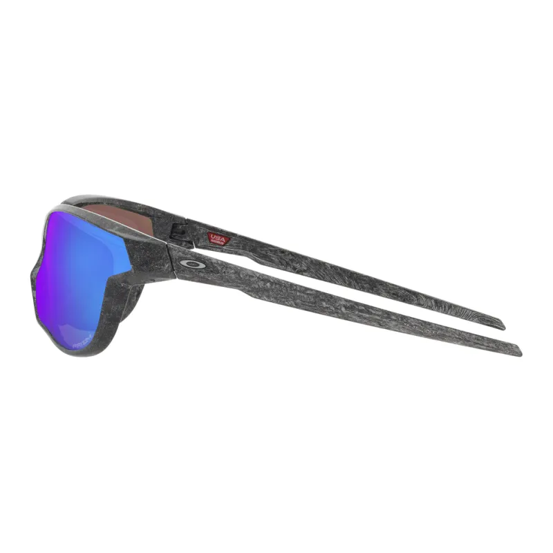 Oakley Injection Molded Irregular Shape Sunglasses Men's Black-2