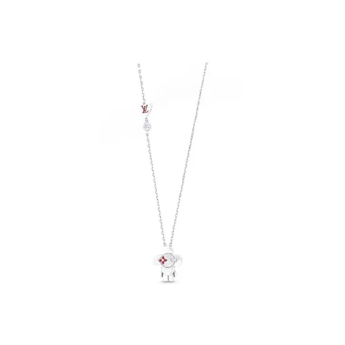 LOUIS VUITTON Necklaces Women's Silver