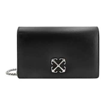 OFF WHITE Arrows Motif Foldover Top Shoulder Bag