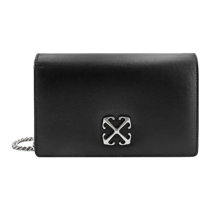 OFF WHITE Arrows motif Leather Cross body Bag-0