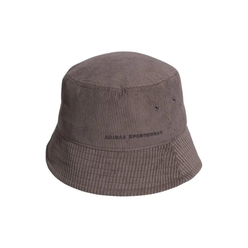 Adidas Recycled Polyester Bucket Hats Unisex Brown-1