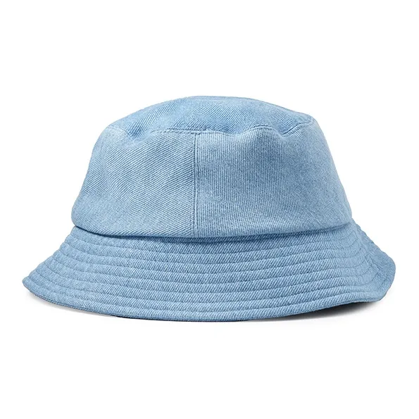 CHANEL Cotton Bucket Hats Women's Blue-2