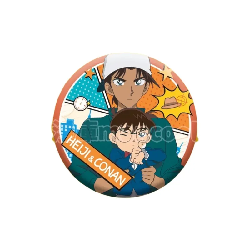 MANCOOL Detective Conan Case Closed Suspect Mr. Zase City Walk Collection Badge Badges-1