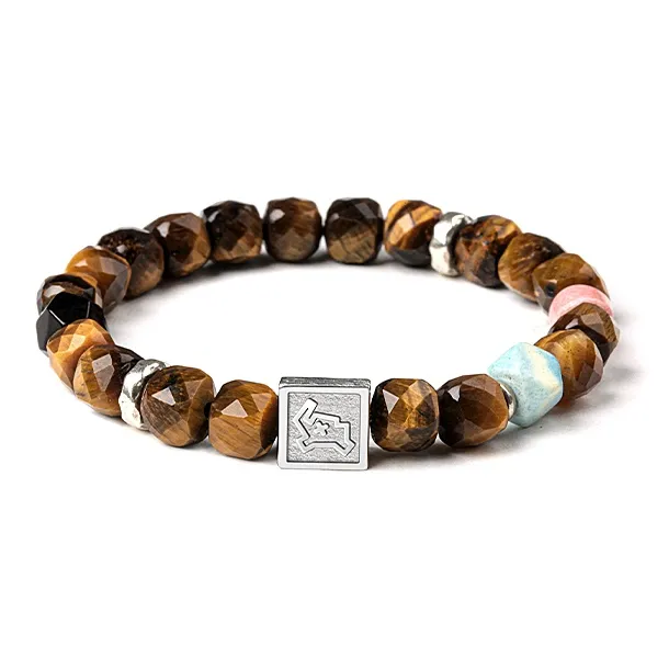 SUSOOK Tiger's Eye Stone Bracelets Unisex-1