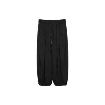 RAYSHOW Casual Pants Men's Black