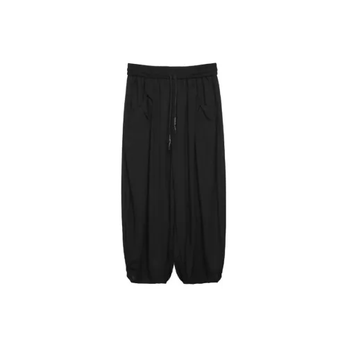 RAYSHOW Casual Pants Men's Black