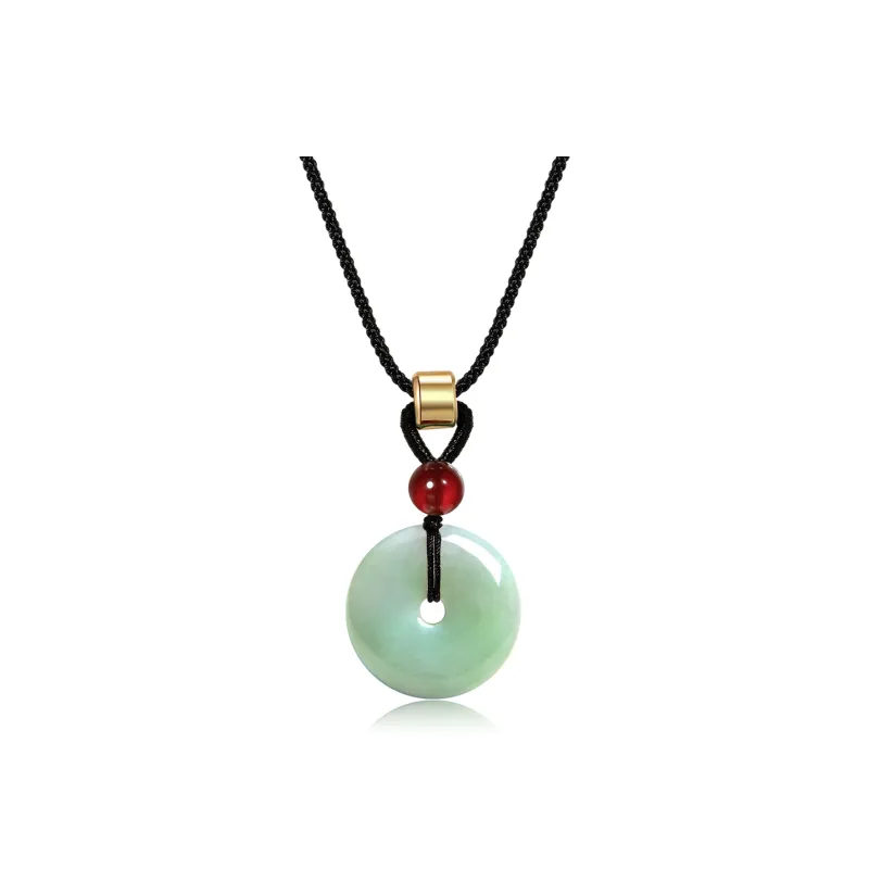 North Cain Bean Type Jadeite Pendants Unisex-2
