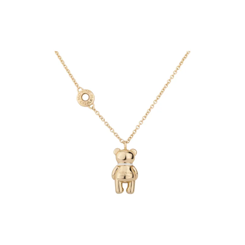 COACH Necklaces Women's Gold-1