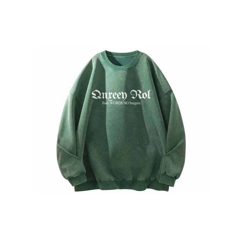 Qnxeey Sweatshirts Unisex-11