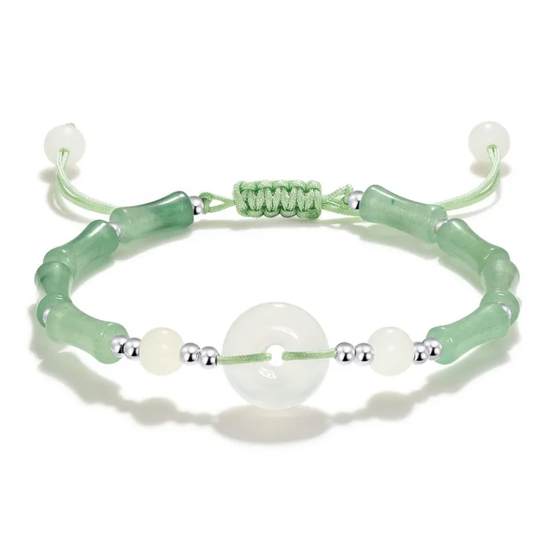 VOEX Colored Glaze Jade Bracelets Unisex-2