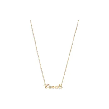 COACH Necklaces Women's Gold