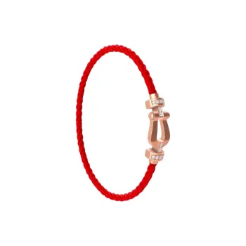 FRED K Gold Bracelets Women's Red