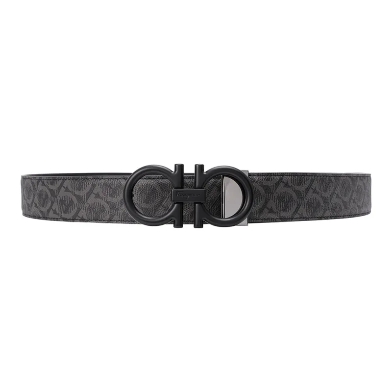 FERRAGAMO Cow Leather Belts Men's 3.5cm-2