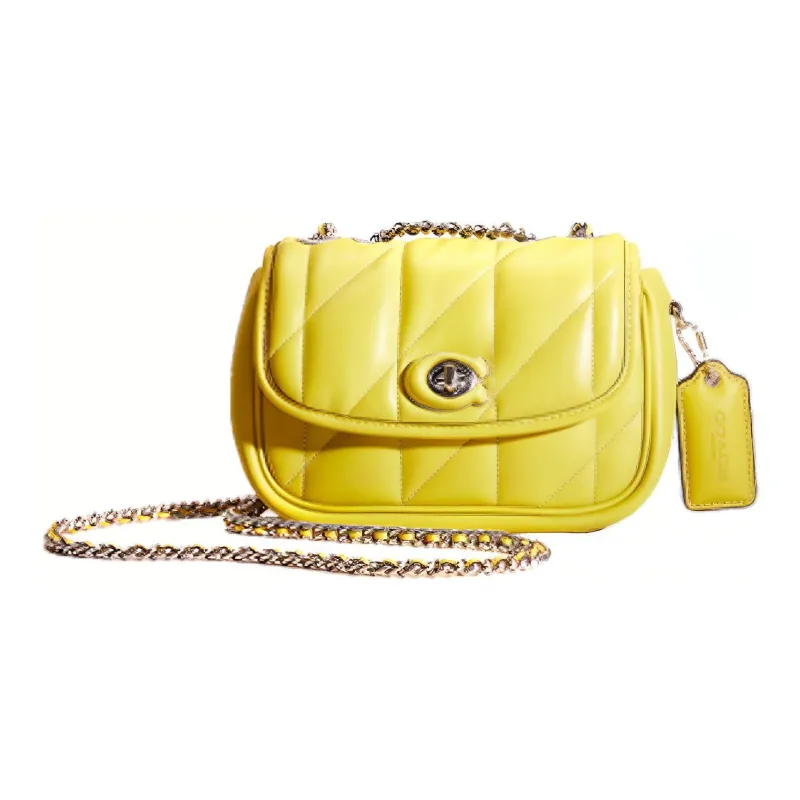 COACH Madison Nappa Leather Pillow Bag, Crossbody Bag, Shoulder Bag Women's-0