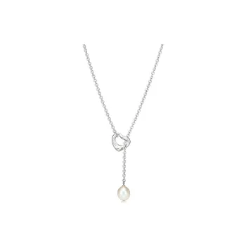 TIFFANY & CO. Elsa Peretti® 950 Silver Necklaces Unisex
