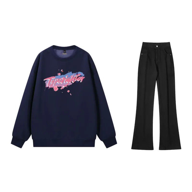 TYPERIGHTER Sweatshirt Set Unisex-7