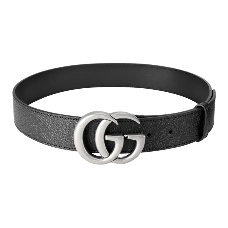 GUCCI Gg Belt With Double G Buckle Black 95 Dust Bag or GUCCI Gg Belt With Double G Buckle Black 95 Dust Bag or