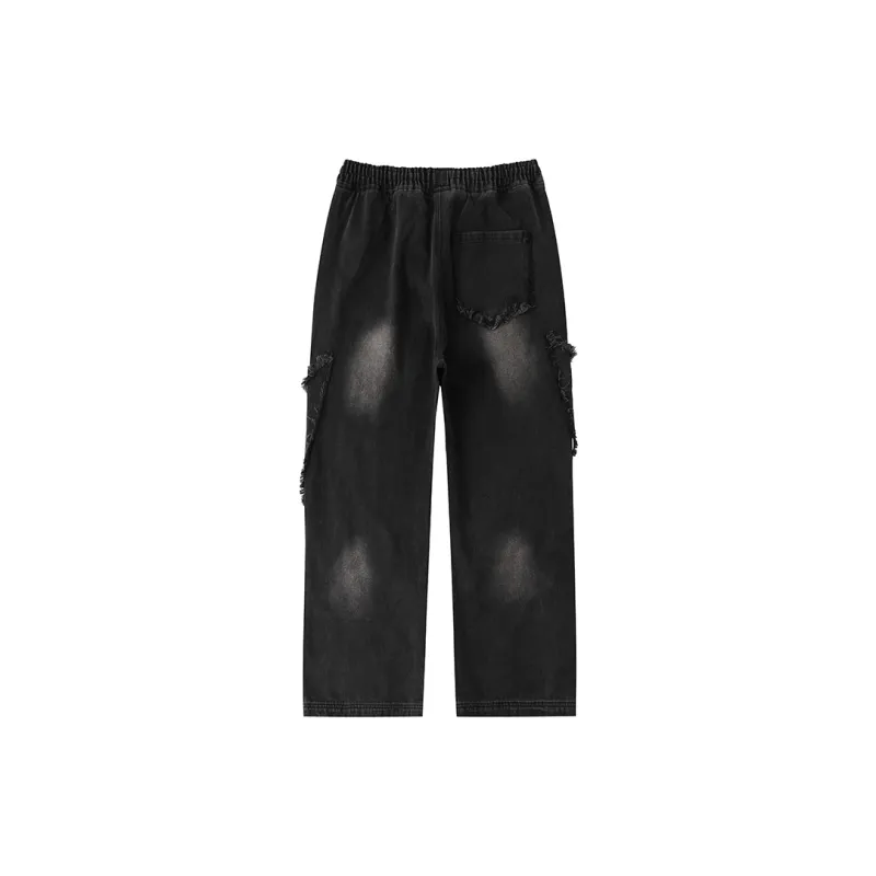 LAMLICKA Jeans Unisex Black-1
