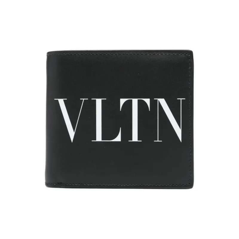 Valentino Garavani Logo Printed Bi fold Wallet-0