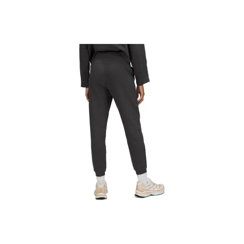 Lululemon Ribbed Casual Pants Women's Black Gray-1