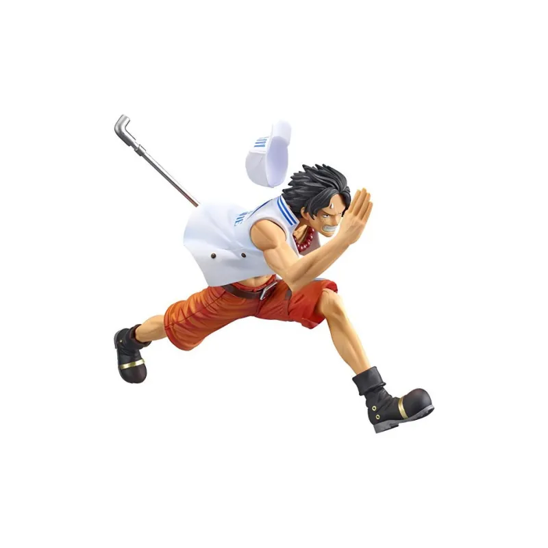 BANPRESTO Portgas D. Ace Glass Factory One Piece Magazine Dream Mirror Portgas D. Ace Bonus Gifts-2