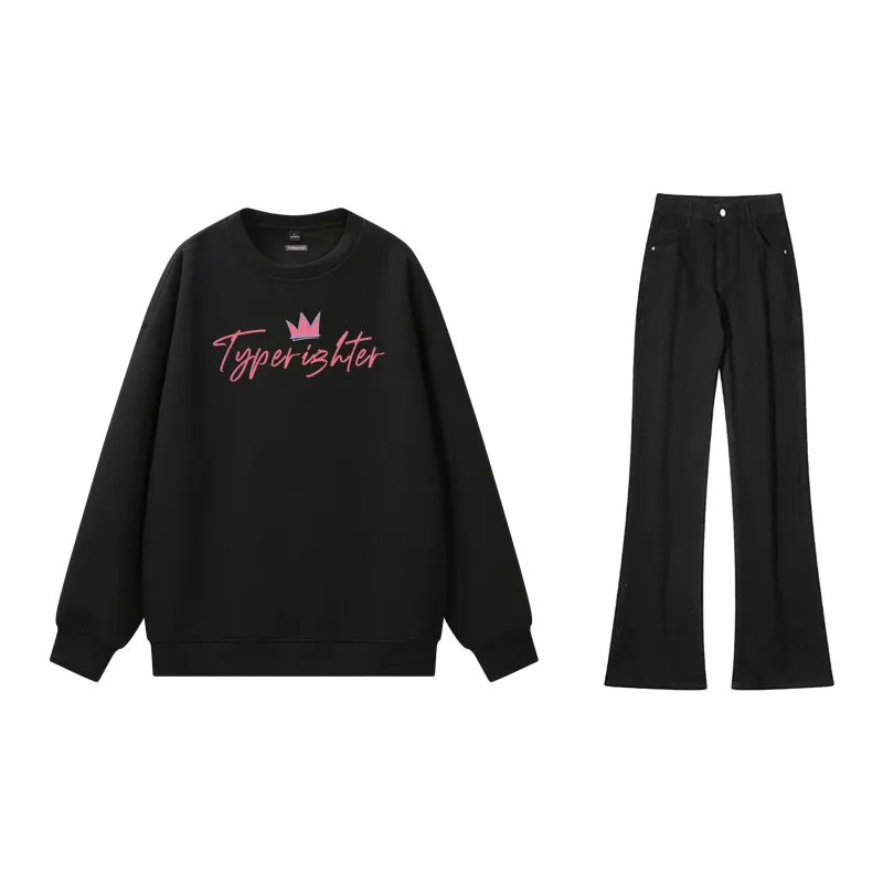 TYPERIGHTER Sweatshirt Set Unisex-1
