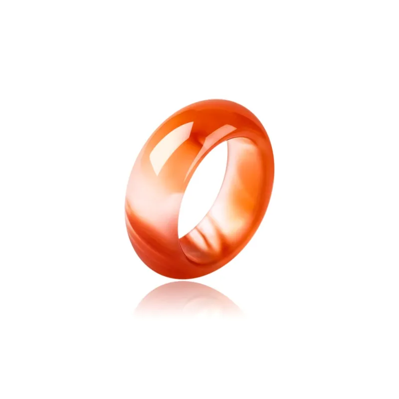 Moon Jewelry Agate Rings Women's-1
