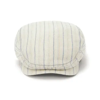 STETSON Linen Berets Unisex Ecru