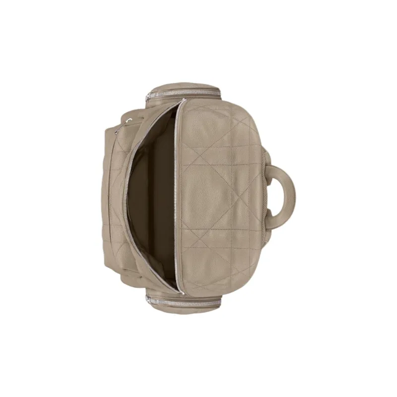 DIOR Maxicannage Calfskin Backpack Men's Beige-3