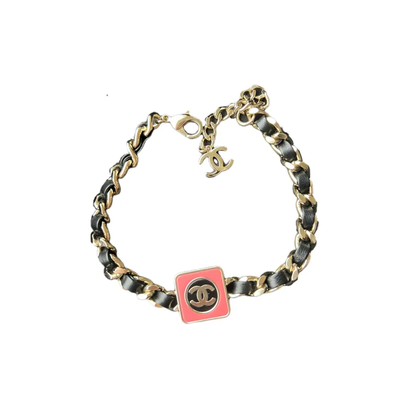 CHANEL Necklaces Women's Pink-1