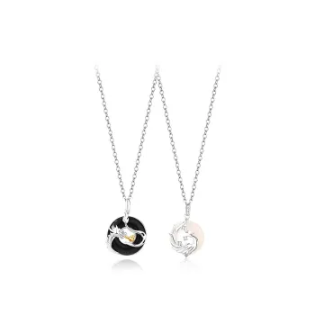 YOASOBI Chalcedony Necklaces Unisex