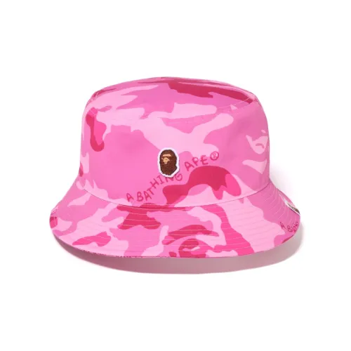 A BATHING APE Bucket Hats Women's Pink PKX